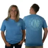 CamperKing Adult Unisex Camping Like a King T-Shirt (Blue)