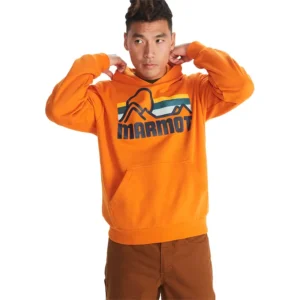 marmot orange hoodie