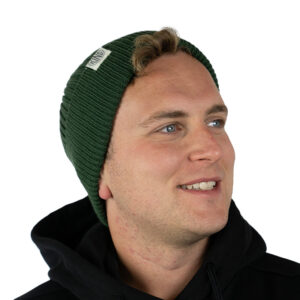 unisex camperking beanie olive green